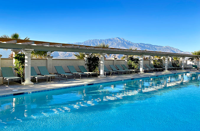 Azure Palm Hot Springs Main mineral water Pool