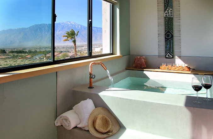 Spa Suite In-Room Mineral Water Tubs
